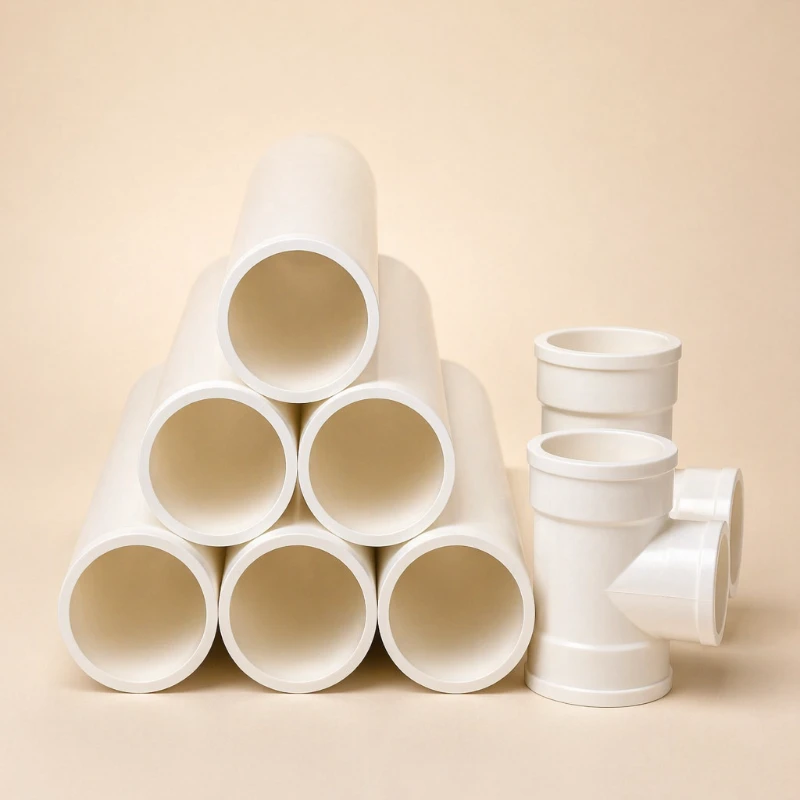 Tuyau de pression d'eau en PVC-U blanc de qualité alimentaire