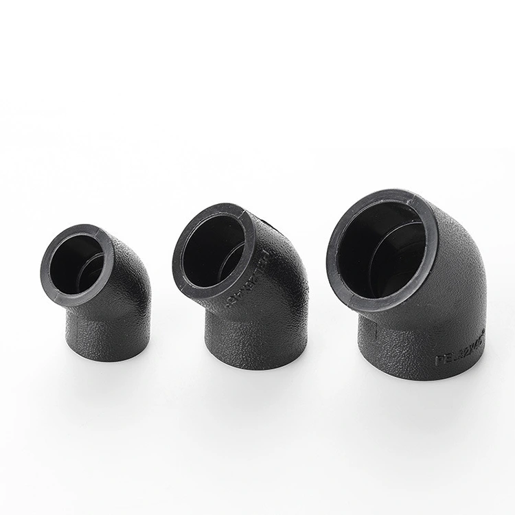 HDPE 45 ° Rotation de faible résistance du coude