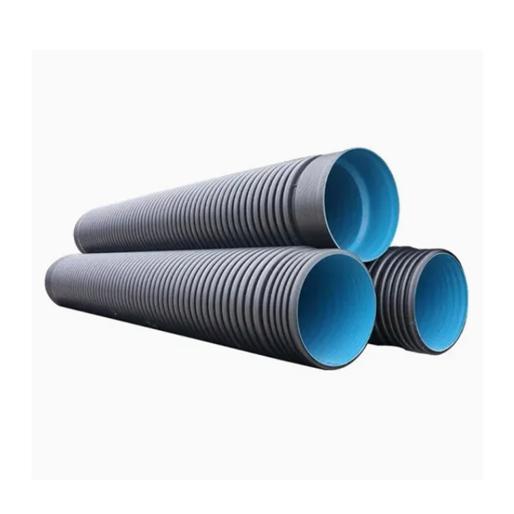 Tuyau DWC à double paroi HDPE