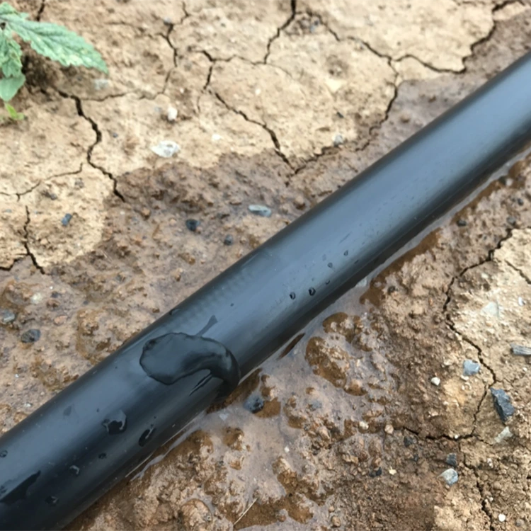 Longueur personnalisée du ruban d'irrigation goutte à goutte intégré en PEHD