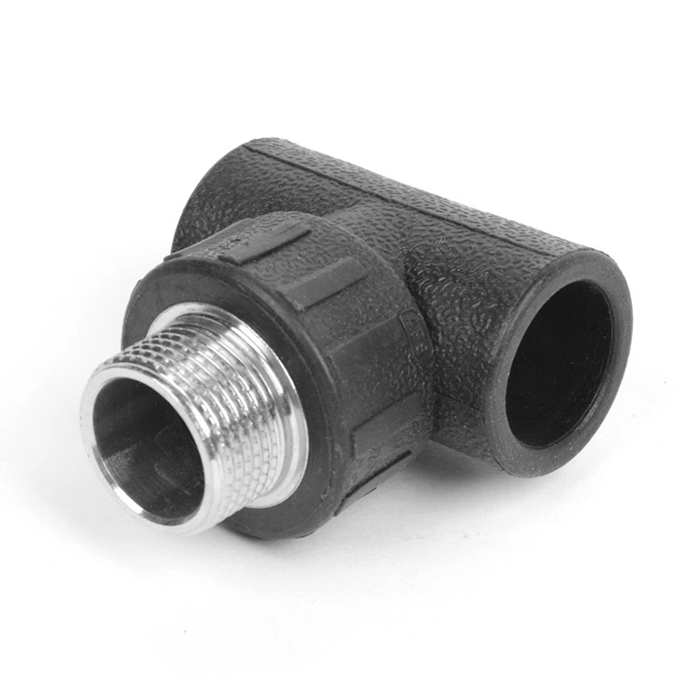 T-shirt fileté masculin HDPE pour connexion hybride