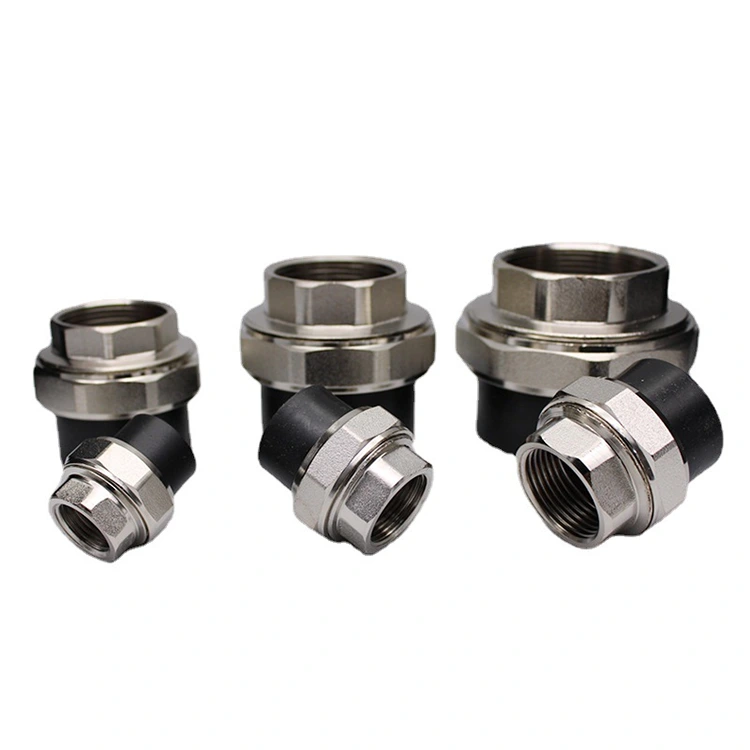 Couplage fileté HDPE pour une connexion rapide