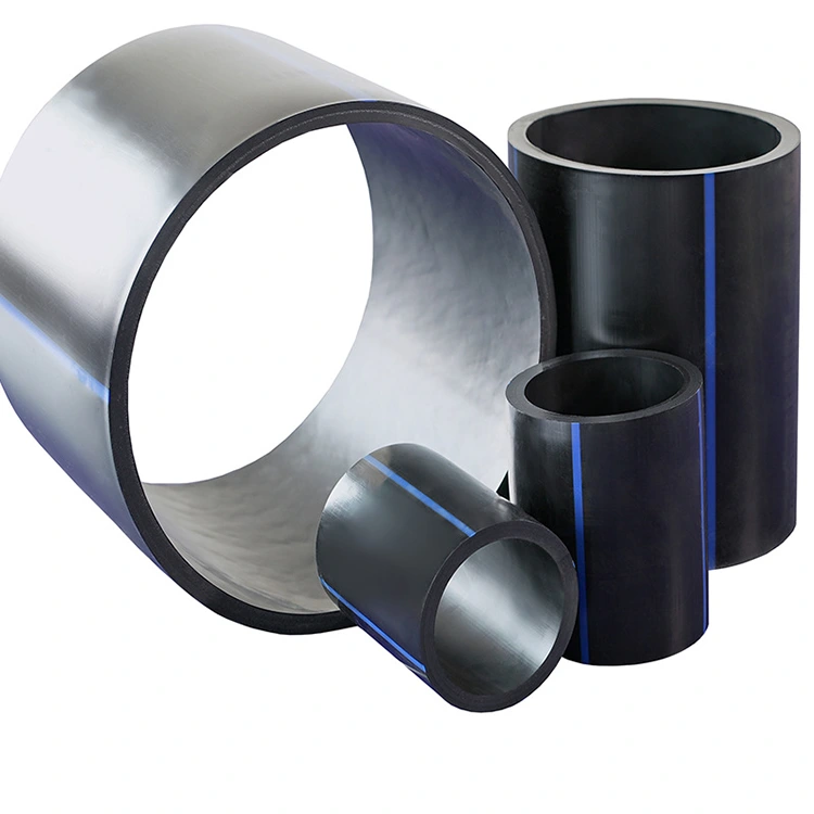 Vente chaude de 20 mm-225 mm en plastique Pipe d'eau HDPE Pipe d'irrigation des terres agricoles