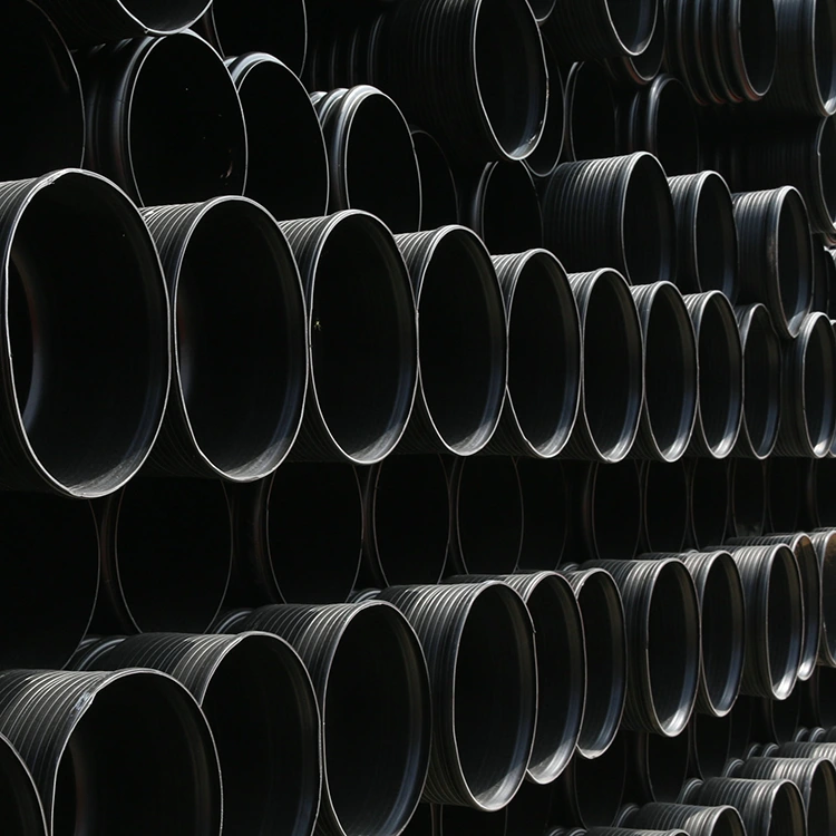 Tuyau ondulé à double paroi HDPE pour le système d'alimentation en eau
