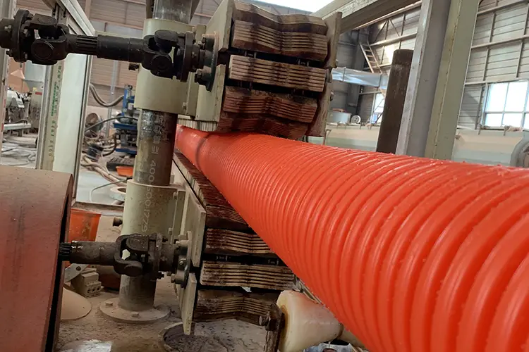 MPP Round Single Wall Corrugated Pipe