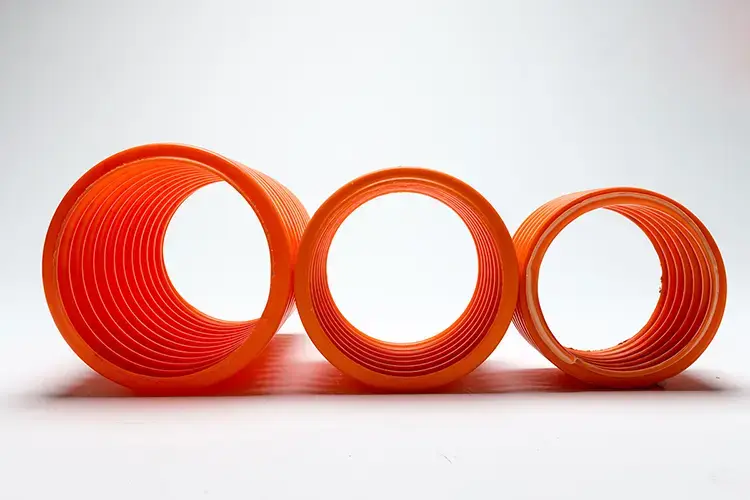 MPP Round Single Wall Corrugated Pipe