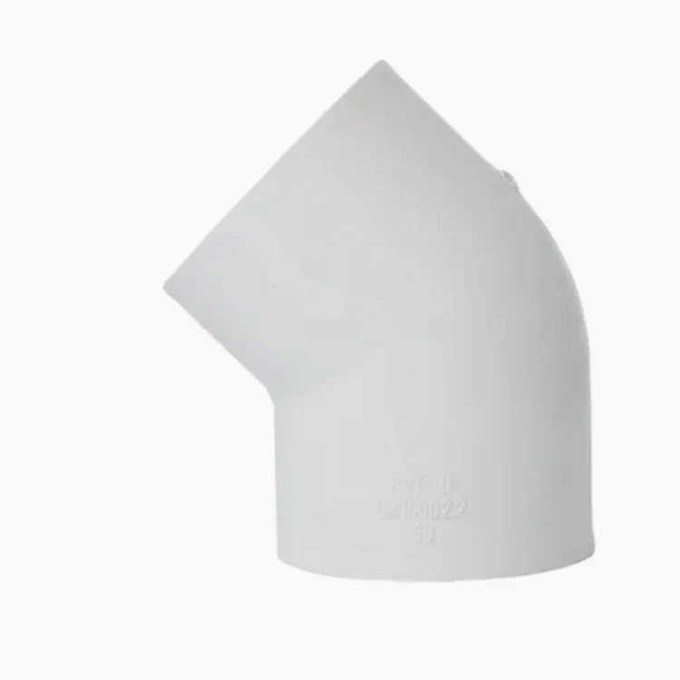 Raccord de tuyau upvc des eaux usées