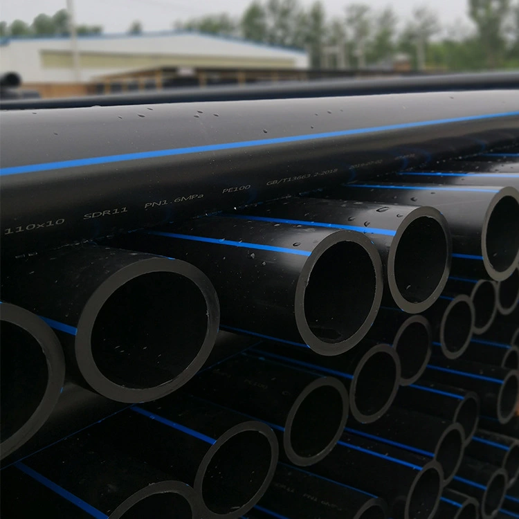 Pipe d'irrigation des terres agricoles HDPE pour l'arrosage de la serre
