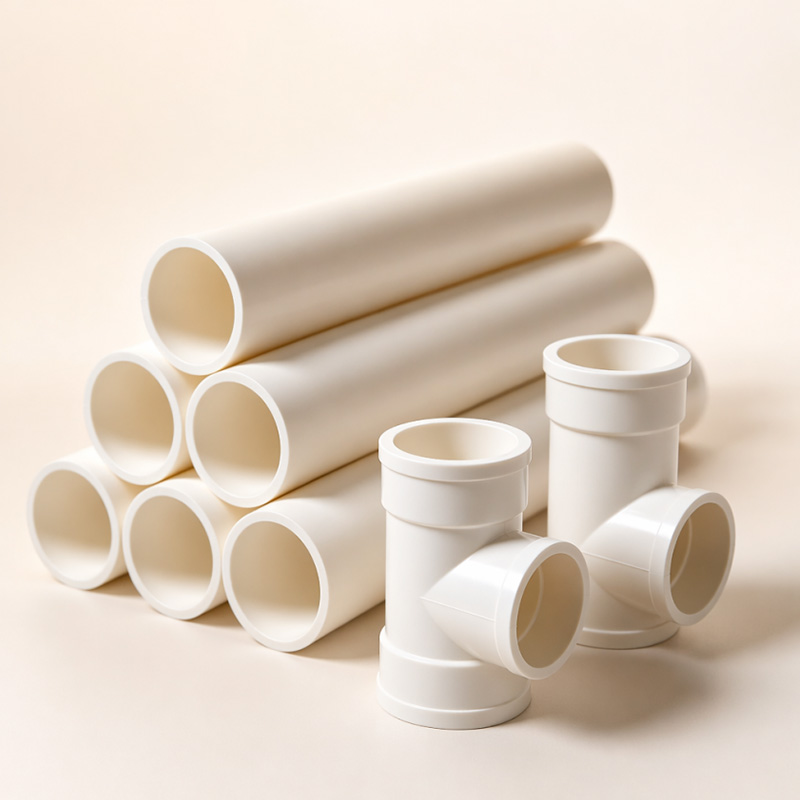 Tuyauterie sous pression d'eau froide UPVC